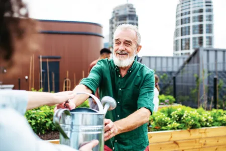 Volunteering has benefits  for seniors’  mental health